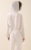 Hooded Wool-Blend Bodysuit