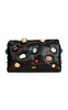 Amalia Embellished Leather Clutch