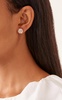 18K Gold Diamond Earrings