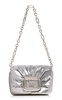 Viv Choc Sequined Leather Mini Bag