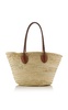 Woven Raffia Tote Bag