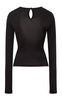 Lenna Tie-Front Cutout Jersey Top