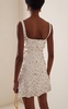 Ziva Crystal-Embellished Crepe Mini Dress