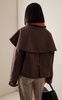 Austen Cape-Detailed Cotton Jacket