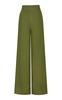 Hablale De Ti Pleated Linen Wide-Leg Pants