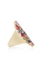 Rainbow 18K Yellow-Gold and Sapphire Cocktail Ring