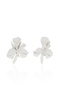 Mila Silver-Tone Floral Earrings