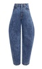 Rigid High-Rise Balloon Jeans