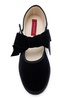 Bow Convertible Velvet Mary Jane Flats