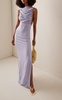 Seren Ruched Column Gown