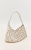 Macrame Leather Mesh Bag