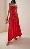 Tranquility Pleated Strapless Maxi Dress