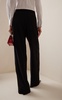 Stretch-Wool Wide-Leg Pants