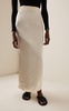 Bartelle Silk Maxi Pencil Skirt