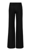 La Valiente Stretch Cotton Wide-Leg Pants