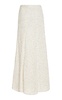 Floris Beaded Knit Silk Maxi Skirt