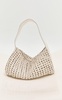 Macrame Leather Mesh Bag