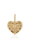 Paulette 14K Yellow Gold Open Heart Pendant