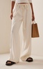 Jade Eco-Linen Wide-Leg Pants