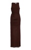 Ruched Jersey Maxi Dress