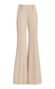 Rhein Wool Crepe Wide-Leg Pants