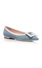 Gommettine Denim Flats