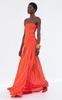 Tranquility Pleated Strapless Maxi Dress