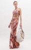 Toyah Printed Gown