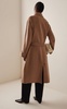 Juliette Brushed Wool-Blend Coat