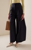 Pleated Wool-Blend Wide-Leg Pants