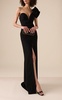 Asymmetric Cady Maxi Dress