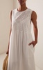 Louisa Broderie Anglaise Cotton Maxi Dress