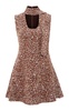 Mireille Scarf-Detailed Sequined Mini Dress