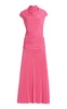 Exclusive Hesc Open-Back Jersey Maxi Dress