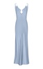 Terrin Cutout Satin Maxi Slip Dress