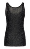 Sanne Beaded Knit Silk Tank Top 