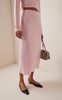 Exclusive Lay2 Bonded Crepe Column Midi Skirt