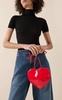 Le Coeur Patent Leather Crossbody Bag