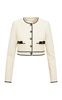 Talika Bow-Detailed Cotton Jacket