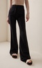 Allanon Sequined Wool-Blend Flare Pants 