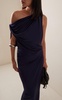 Draped Jersey Gown