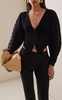 Blair Cropped Knitted Cardigan