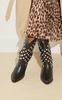 Loretta Studded Leather Western Boots