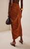 Sonoma Gathered Crepe Maxi Skirt