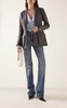 Belt-Detailed Rigid High-Rise Straight-Leg Jeans