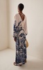 Exclusive Playa Blanca Braid-Detailed Linen Maxi Dress