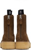 Brown Single Stack Chelsea Boots