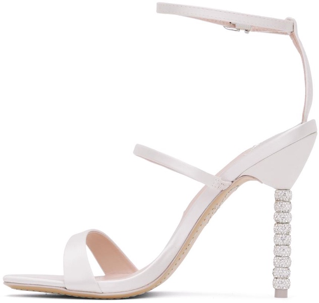 Off-White Rosalind Crystal Heeled Sandals