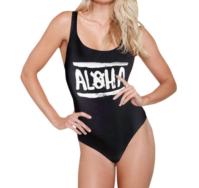 one piece swimsuit in aib aloha