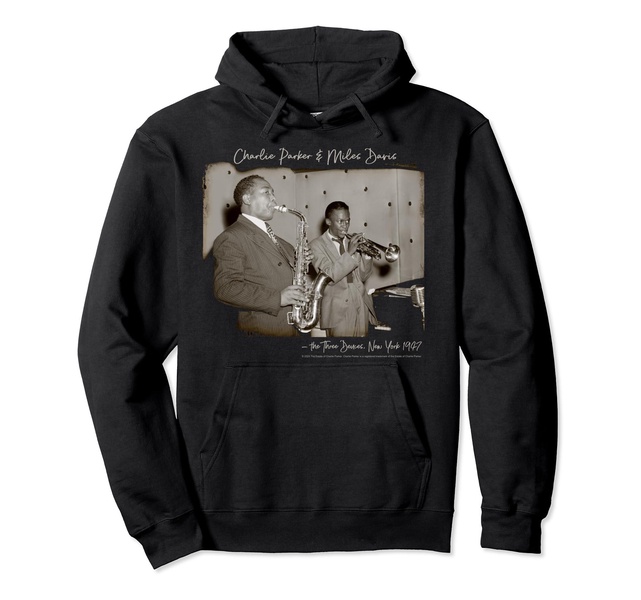 Charlie Parker and Miles Davis The Three Dances Pullover Hoodie